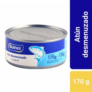 BULNEZ ATUN DESMENUZADO AL NATURAL 170gr x 1u